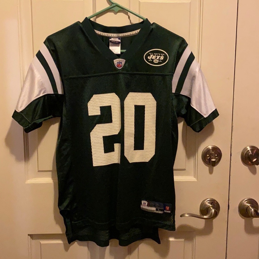 NFL Reebok New York Jets NYY # 20 Thomas Jones